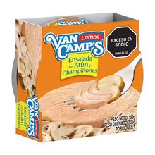Ensalada VAN CAMP'S con atún y champiñones x105 g