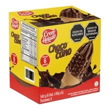 Chococono CREM HELADO 6 unds x90 g c/u