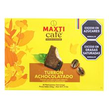 Turrón MAXTICAFE chocolate x256 g