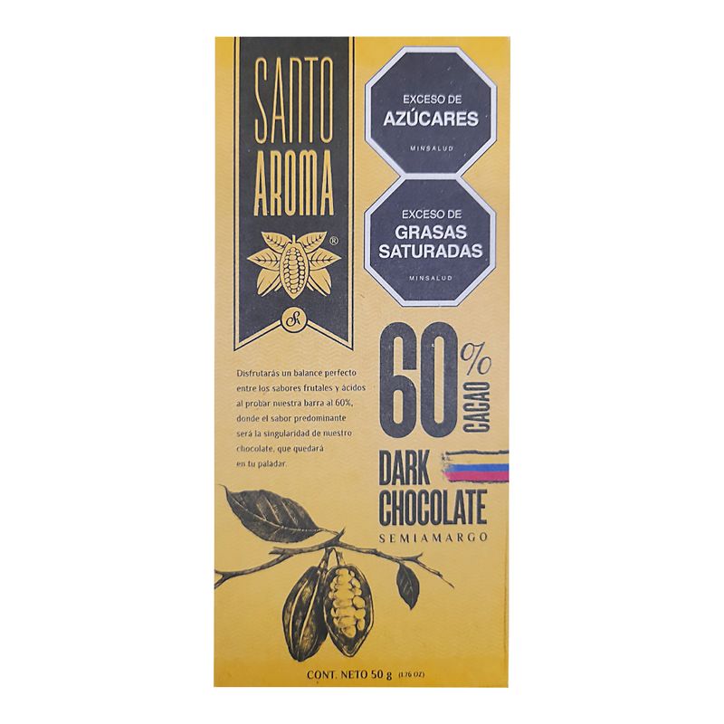 Chocolatina-SANTO-AROMA-60-cacao-x50-g_40528