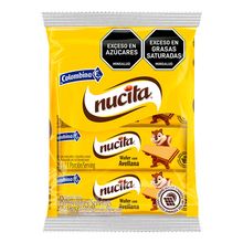 Galletas COLOMBINA wafer nucita 8 unds x20 g c/u