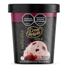 Helado CREM HELADO gold tentación frutos rojos x600 g