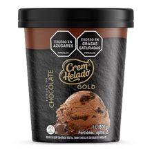 Helado CREM HELADO chocolate gold fondue x600 g