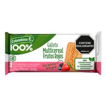 Galletas CRAKEÑAS frutos rojos 8 unds x27g c/u