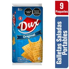 Galletas DUX noel original 9 unds x27,7 g c/u