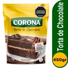 Mezcla lista CORONA torta de chocolate x450 g