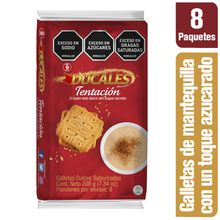 Galletas DUCALES tentación 8 unds x26 g c/u
