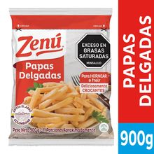 Papas ZENÚ delgadas x900 g