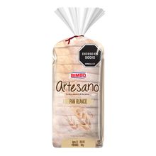 Pan artesano BIMBO tajado x500 g