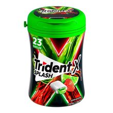 Chicle TRIDENT splash fresa frutilla limón x44.6 g