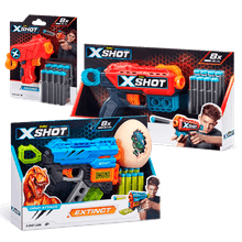 Set X3 Lanza Dardos X 8 Dardos Micro+ Kickback+ Dino Attack