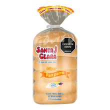 Pan perro SANTA CLARA 12 unds x800 g
