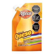 Salsa de queso cheddar AZTECA x200 g