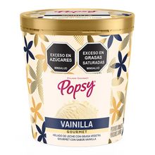Helado POPSY vainilla gourmet x300 g