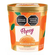Helado POPSY mandarina gourmet x300 g