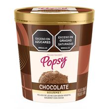 Helado POPSY chocolate gourmet x600 g
