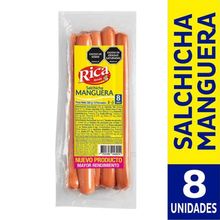 Salchicha RICA manguera 8 unds x360 g