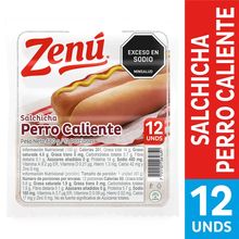 Salchicha ZENÚ perro caliente x480 g
