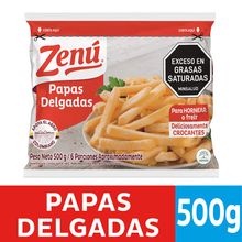 Papas ZENÚ delgadas x500 g