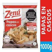 Papas casco ZENÚ para hornear/freir x1000 g