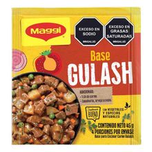 Base MAGGI gulash para carne x45 g