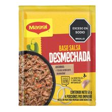 Base MAGGI carne desmechada x50 g
