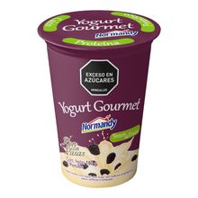 Yogurt NORMANDY probiótico ron con pasas x180 g