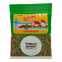 Tomillo LA GRANJA entero x8 g