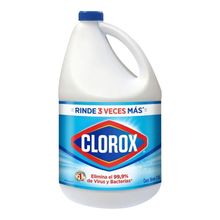 Blanqueador CLOROX regular garrafa x3800 ml