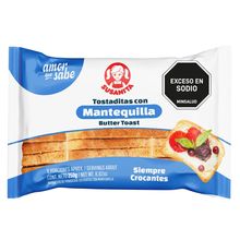 Tostadas SUSANITA con mantequilla x250 g