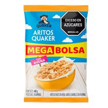 Cereal QUAKER aritos caramelo x460 g