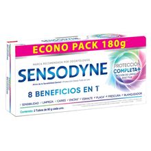 Crema dental SENSODYNE protección completa x180 g
