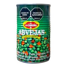 Arveja LA CORUÑA con zanahoria x190 g