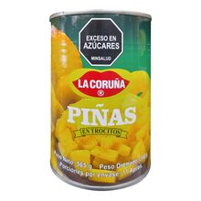 Piña LA CORUÑA en almibar x340 g