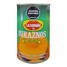Duraznos en mitades LA CORUÑA x240 g