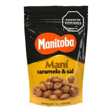 Mani MANITOBA caramelo y sal x110 g