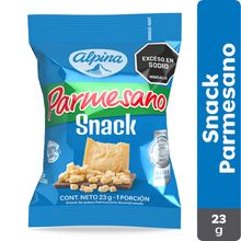 Snack queso ALPINA parmesano x23 g