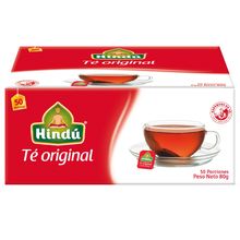 Té HINDÚ negro original x50 sobres