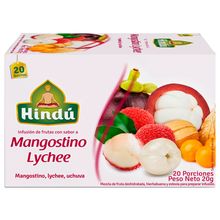 Infusión HINDÚ mangostino lychee x20 sobres