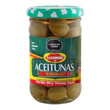 Aceitunas LA CORUÑA rellena manzanilla x140 g