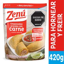 Empanada ZENÚ con carne x420 g