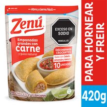 Empanada ZENU con carne x420 g