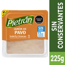 Jamón PIETRAN de pavo x225 g