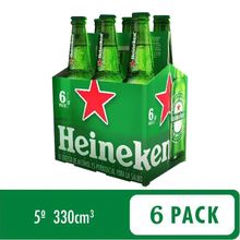 Cerveza HEINEKEN nacional 6 unds x330 ml