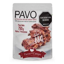 Alas PAVOS DEL CAMPO trocitos bbq x750 g