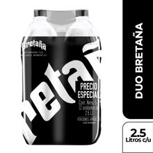 Gaseosa BRETAÑA duo x2500 ml