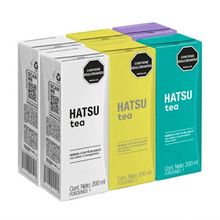 Té HATSU surtido 6 unds x200 ml c/u