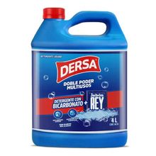 Detergente líquido DERSA + Jabón rey x4000 ml