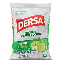 Detergente DERSA vinagre limon x500 g