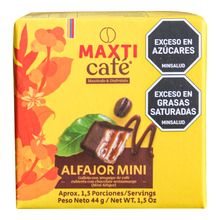 Alfajor mini MAXTI CAFÉ 5 unds x44 g